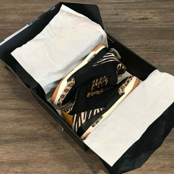 AIR JORDAN 3 RETRO SE SHOES ANIMAL INSTINCT - Picture 8 of 8